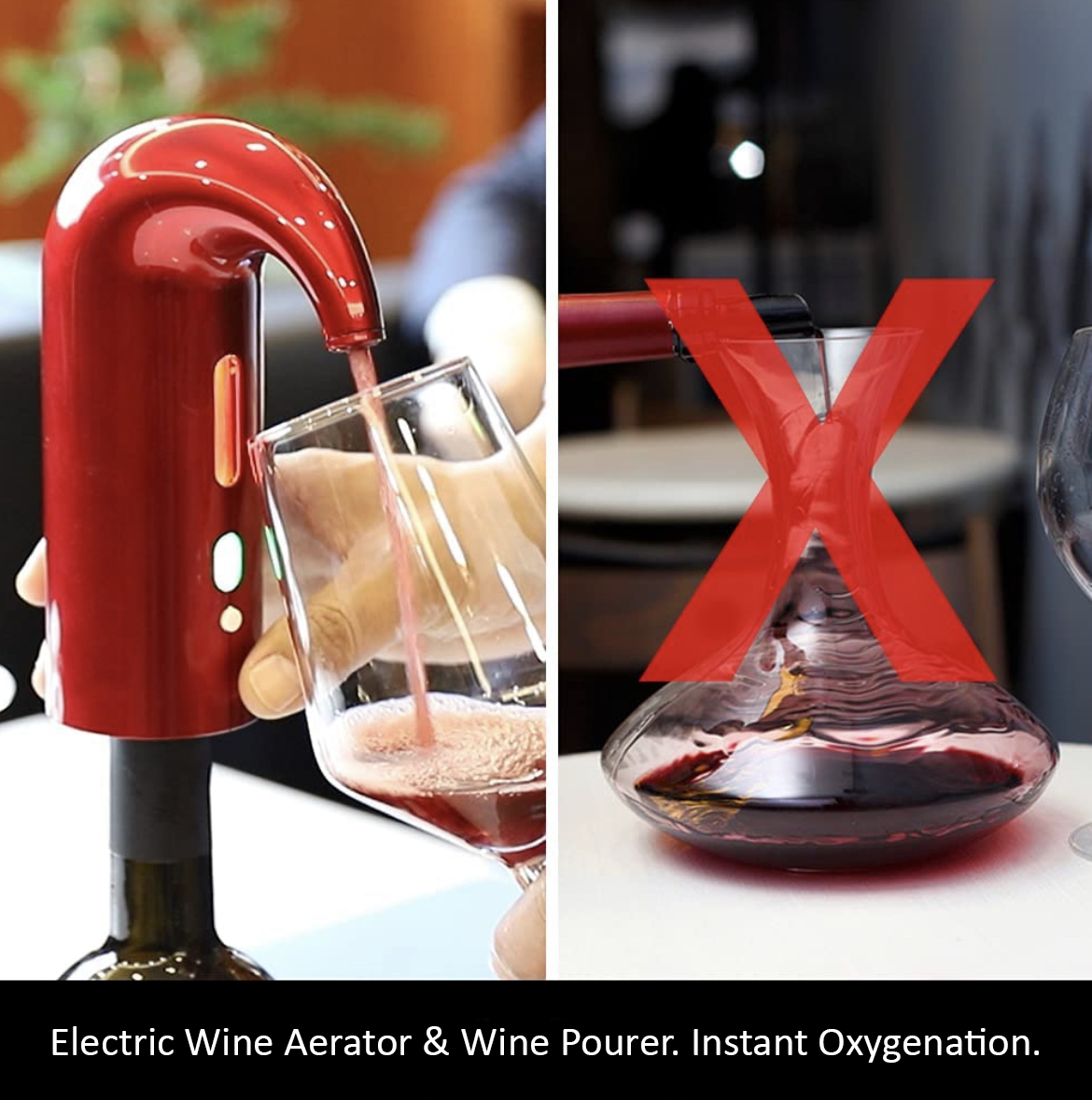Electric Cocktail Mixer And Pourer