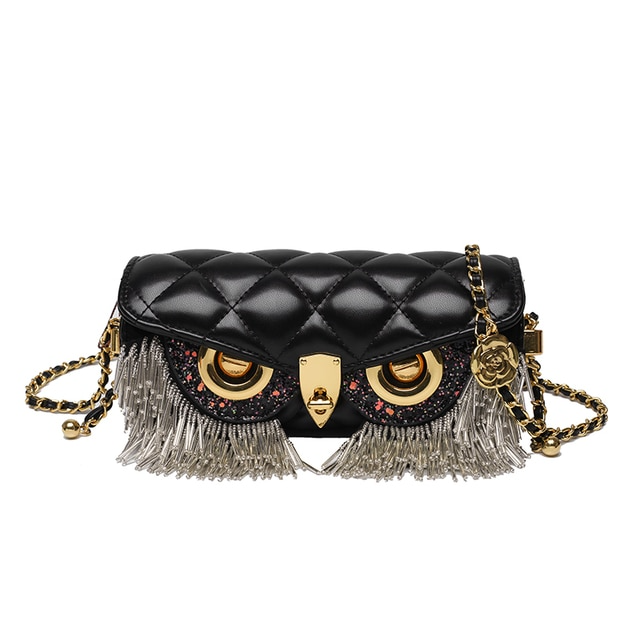 Handbags - Quilted Mini- Dark / 7.87x2.75x3.55in - Wonderful Addition