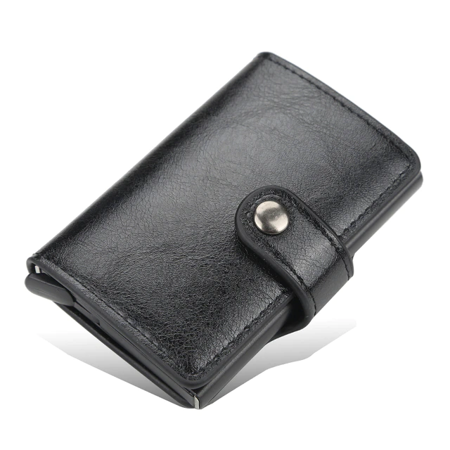 Wallets & Money Clips - Black w/ Buckle - Wonderful Addition