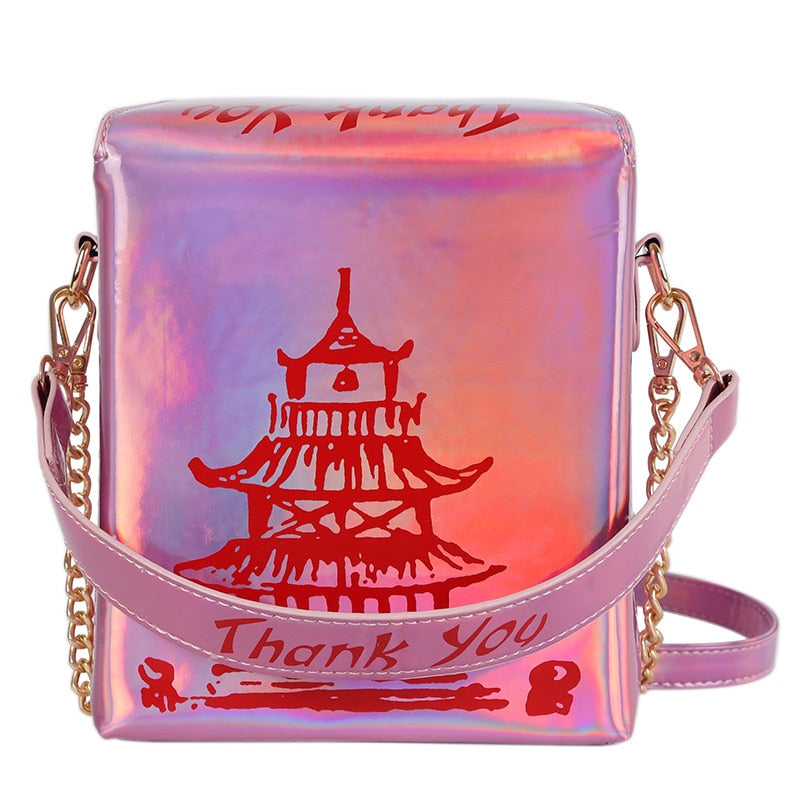 Handbags, Wallets & Cases - Holographic Pink and Red - Wonderful Addition