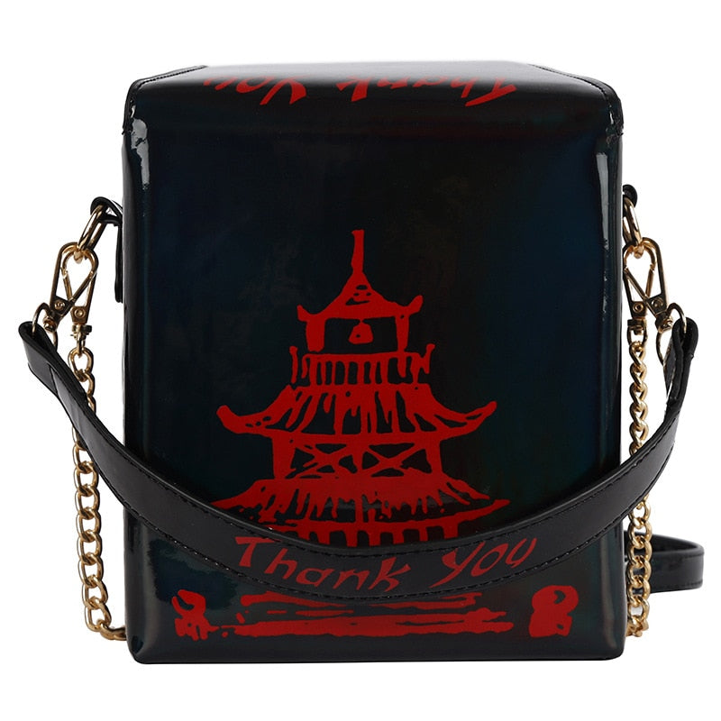 Handbags, Wallets & Cases - Laser Shine Black and Red - Wonderful Addition